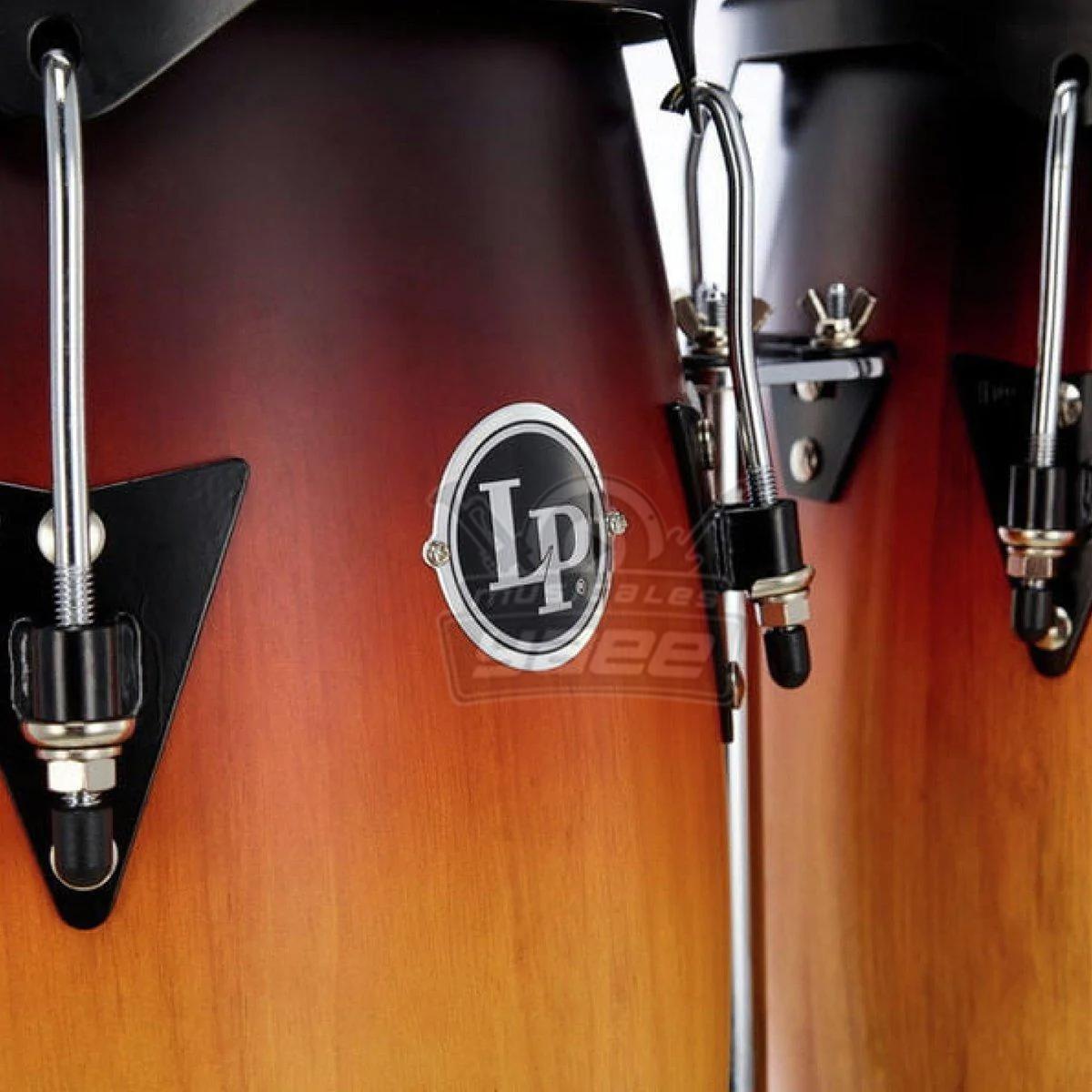 LP LPA647-VSB ASPIRE 11" Y 12" CONGAS WITH DOUBLE STAND VINTAGE SUNBURST